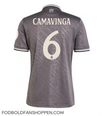 Real Madrid Eduardo Camavinga #6 Tredjetrøje 2024-25 Kortærmet